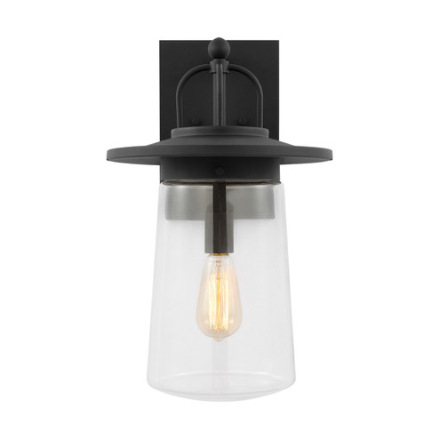 Tybee One Light Outdoor Wall Lantern in Black (1|8708901-12)