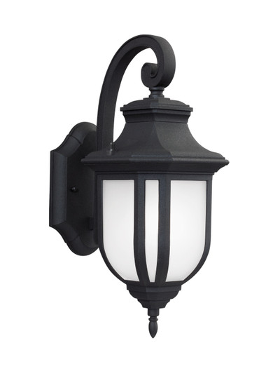 Childress One Light Outdoor Wall Lantern in Black (1|8636301-12)