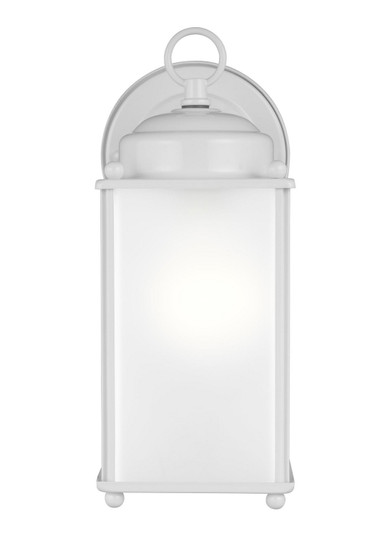 New Castle One Light Outdoor Wall Lantern in White (1|8593001EN3-15)