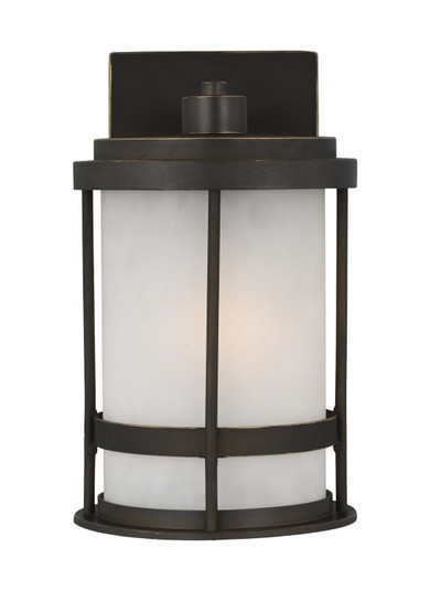 Wilburn One Light Outdoor Wall Lantern in Antique Bronze (1|8590901EN3-71)