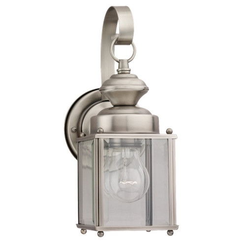 Jamestowne One Light Outdoor Wall Lantern in Antique Brushed Nickel (1|8456-965)