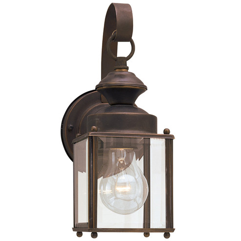 Jamestowne One Light Outdoor Wall Lantern in Antique Bronze (1|8456-71)