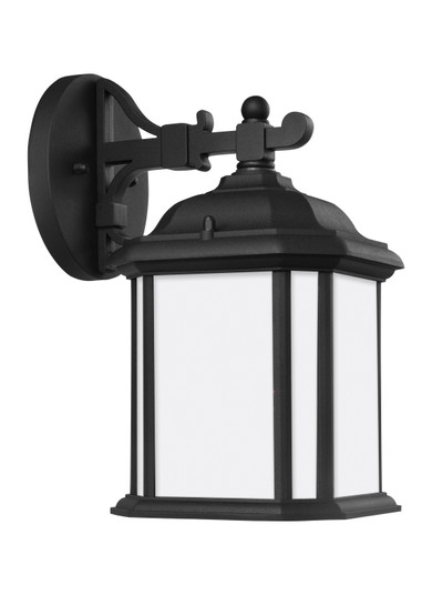 Kent One Light Outdoor Wall Lantern in Black (1|84529-12)