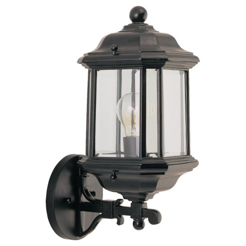 Kent One Light Outdoor Wall Lantern in Black (1|84030-12)