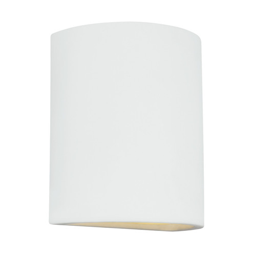Paintable Ceramic Sconces One Light Outdoor Wall Lantern in Unfinished Ceramic (1|8304701EN3-714)