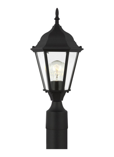Bakersville One Light Outdoor Post Lantern in Black (1|82938-12)