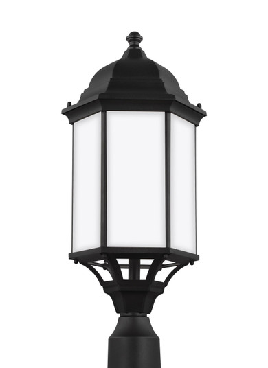 Sevier One Light Outdoor Post Lantern in Black (1|8238751-12)