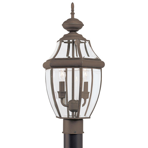 Lancaster Two Light Outdoor Post Lantern in Antique Bronze (1|8229-71)