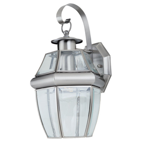 Lancaster One Light Outdoor Wall Lantern in Antique Brushed Nickel (1|8067-965)