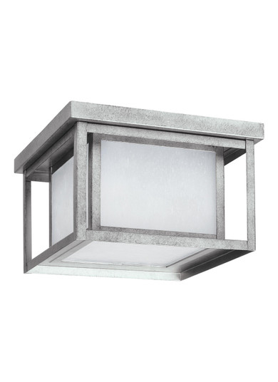 Hunnington LED Outdoor Flush Mount in Weathered Pewter (1|7903997S-57)