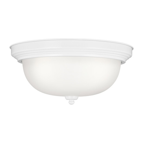 Geary Three Light Flush Mount in White (1|77065-15)