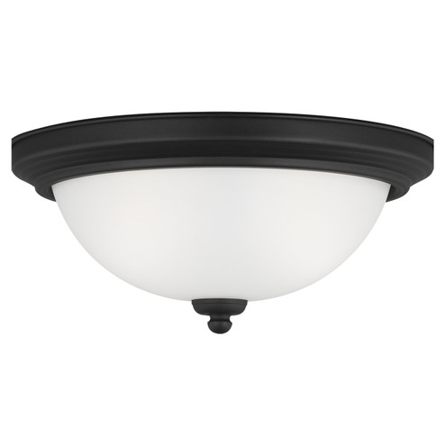 Geary Two Light Flush Mount in Midnight Black (1|77064EN3-112)