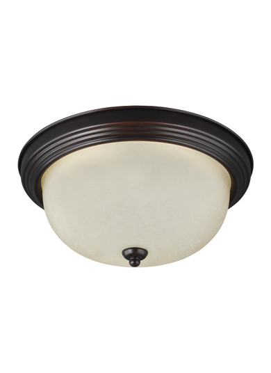 Geary One Light Flush Mount in Bronze (1|77063-710)