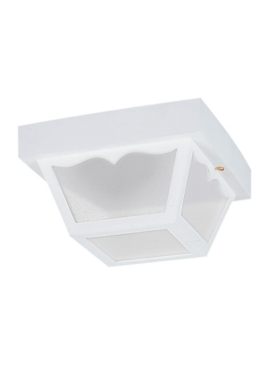 Outdoor Ceiling Two Light Outdoor Flush Mount in White (1|7569EN3-15)