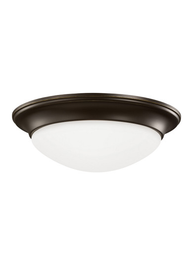 Nash Three Light Flush Mount in Bronze (1|75436EN3-710)