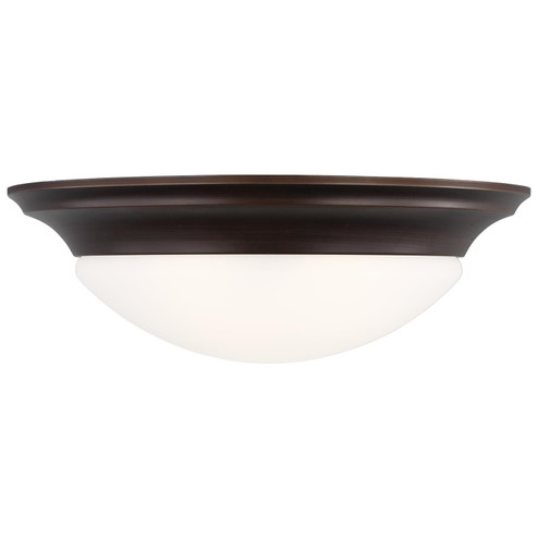Nash Three Light Flush Mount in Bronze (1|75436EN3-710)