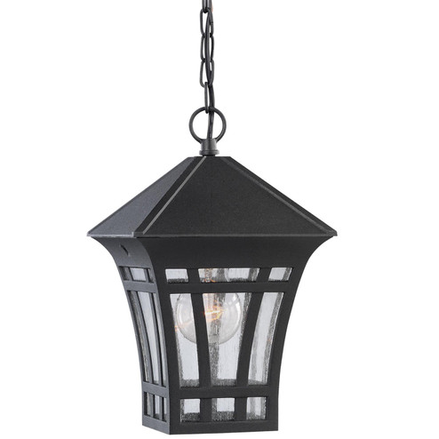 Herrington One Light Outdoor Pendant in Black (1|69131-12)