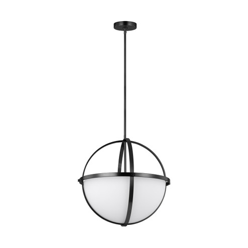 Alturas Three Light Pendant in Midnight Black (1|6624603-112)