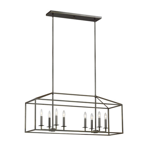 Perryton Eight Light Island Pendant in Bronze (1|6615008-710)