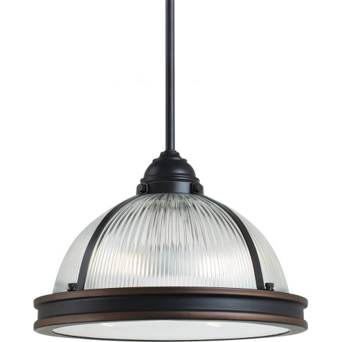 Pratt Street Prismatic Two Light Pendant in Autumn Bronze (1|65061-715)