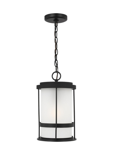 Wilburn One Light Outdoor Pendant in Black (1|6290901EN3-12)