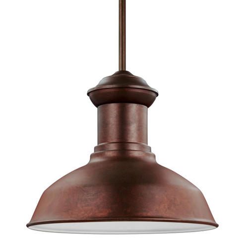 Fredricksburg One Light Outdoor Pendant in Weathered Copper (1|6247701-44)