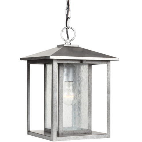 Hunnington One Light Outdoor Pendant in Weathered Pewter (1|62027-57)