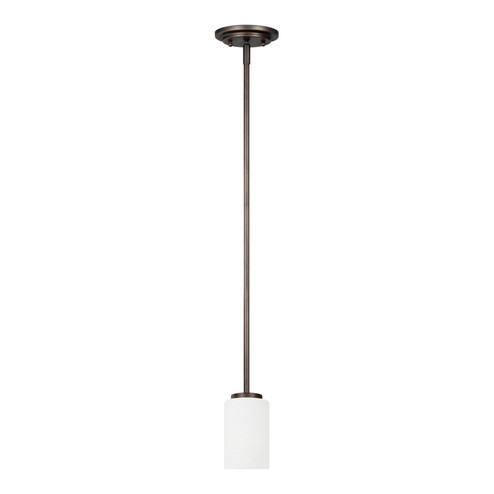 Oslo One Light Mini-Pendant in Bronze (1|61160EN3-710)