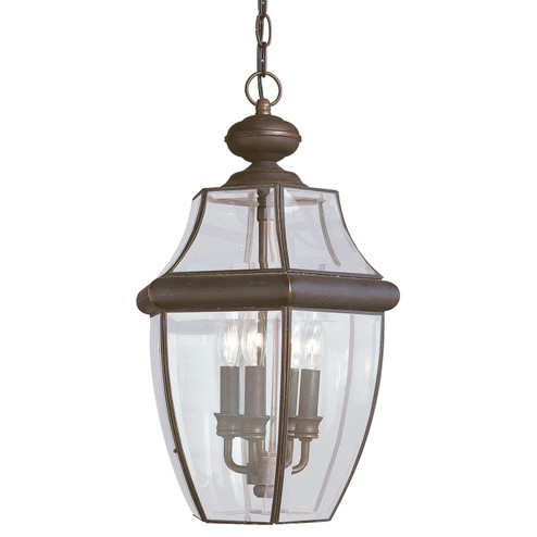 Lancaster Three Light Outdoor Pendant in Antique Bronze (1|6039EN-71)