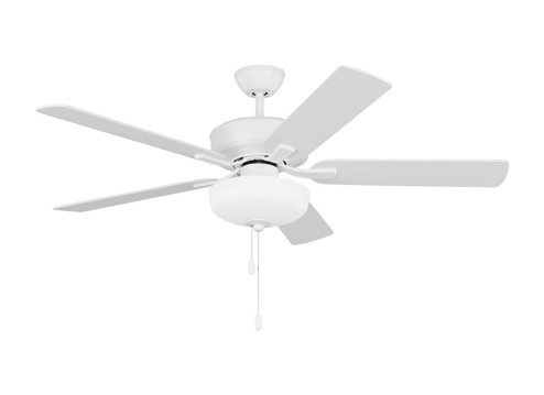 Linden 52'' Ceiling Fan in Matte White (1|5LDDC52RZWD)