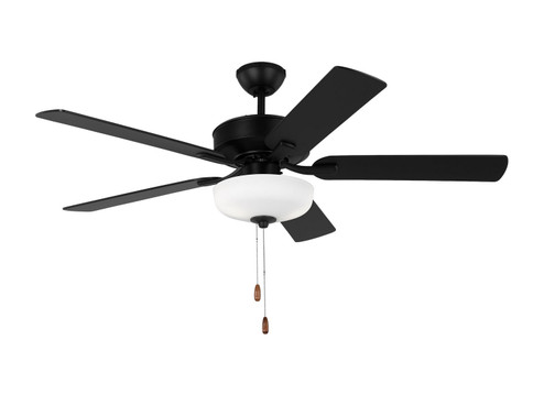 Linden 52'' Ceiling Fan in Midnight Black (1|5LDDC52MBKD)