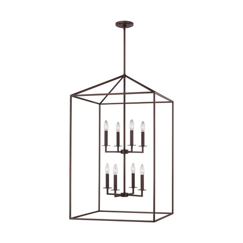 Perryton Eight Light Hall / Foyer in Bronze (1|5315008-710)