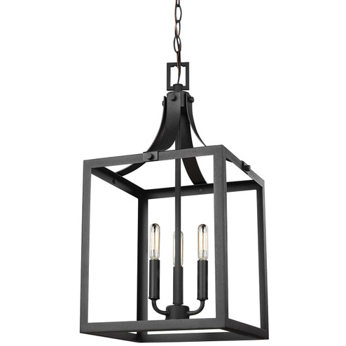 Labette Three Light Hall / Foyer in Black (1|5240603EN-12)
