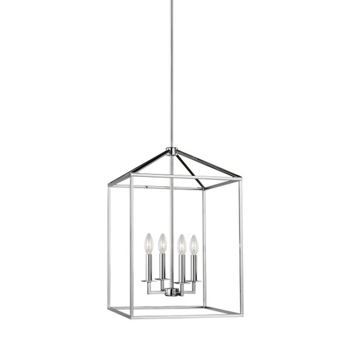 Perryton Four Light Hall / Foyer Pendant in Chrome (1|5115004-05)