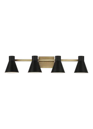Towner Four Light Wall / Bath in Satin Brass (1|4441304EN3-848)