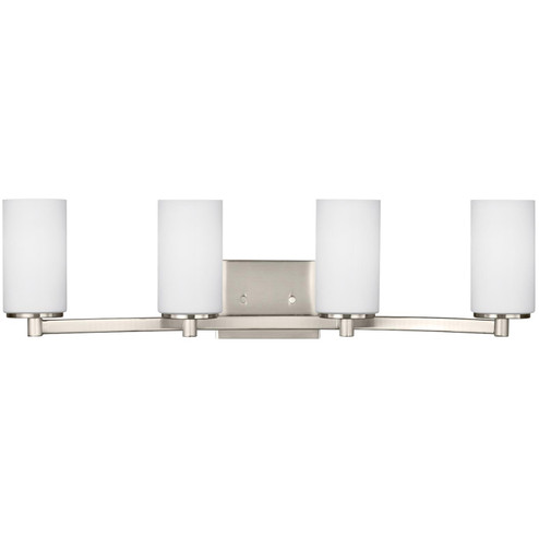 Hettinger Four Light Wall / Bath in Brushed Nickel (1|4439104EN3-962)