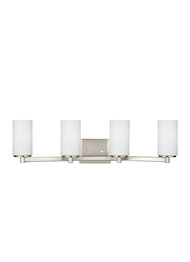 Hettinger Four Light Wall / Bath in Brushed Nickel (1|4439104-962)