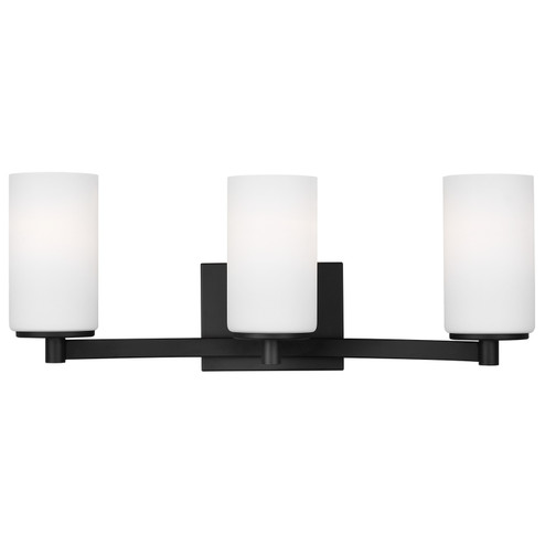 Hettinger Three Light Wall / Bath in Midnight Black (1|4439103-112)