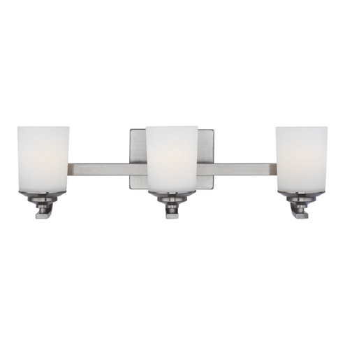 Kemal Three Light Wall / Bath in Brushed Nickel (1|4430703-962)