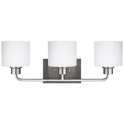 Canfield Three Light Wall / Bath in Brushed Nickel (1|4428803EN3-962)