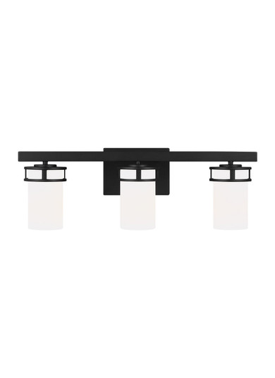Robie Three Light Wall / Bath in Midnight Black (1|4421603EN3-112)