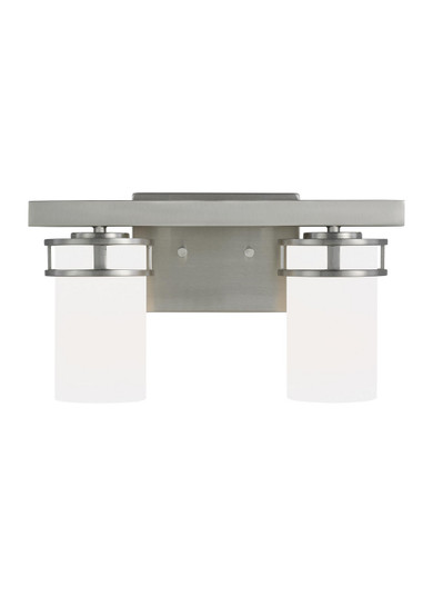 Robie Two Light Wall / Bath in Brushed Nickel (1|4421602EN3-962)