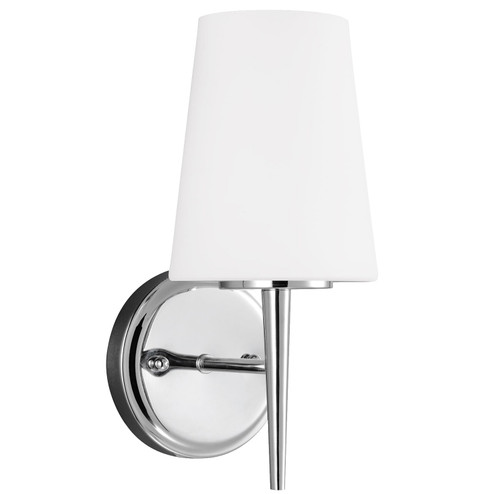 Driscoll One Light Wall / Bath Sconce in Chrome (1|4140401EN3-05)