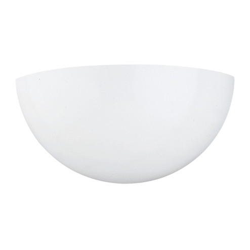 Edla One Light Wall / Bath Sconce in White (1|4138-15)