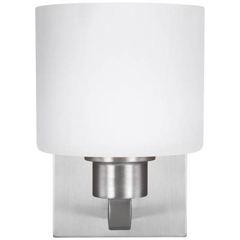 Canfield One Light Wall / Bath Sconce in Brushed Nickel (1|4128801EN3-962)