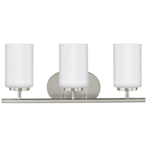 Oslo Three Light Wall / Bath in Brushed Nickel (1|41162-962)