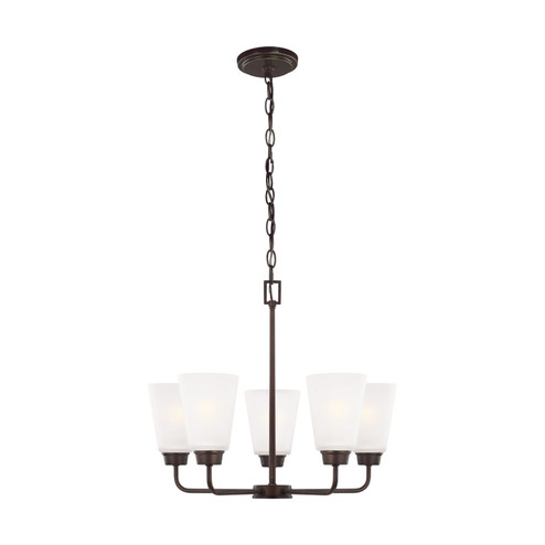 Kerrville Five Light Chandelier in Bronze (1|3115205-710)