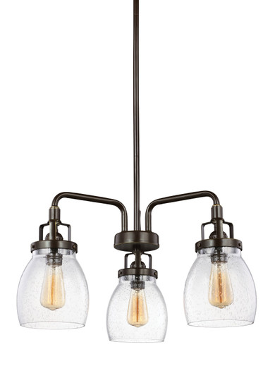 Belton Three Light Chandelier in Bronze (1|3114503-710)