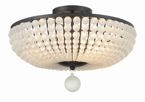 Bella Four Light Semi Flush Mount in Matte Black (60|BLA-10665-MK)