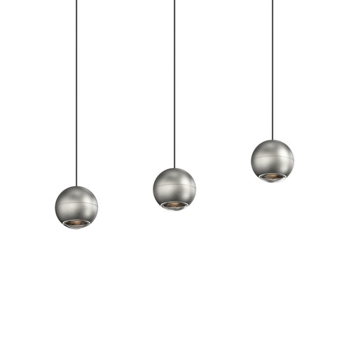 Hemisphere LED Linear Pendant in Natural Anodized (69|7506.77)